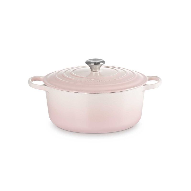 Le Creuset Round French Oven 28 cm - Shell Pink image number 0